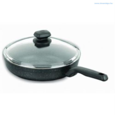 Korkmaz Alumínium serpenyő fedővel 28 cm, 3 literes edény