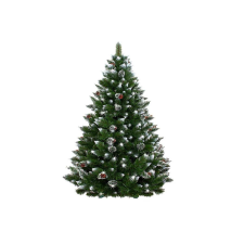 KORLEAND Műfenyő havas ágvéggel, tobozzal díszitve - 220 cm műfenyő