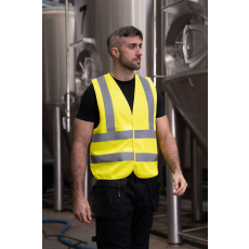 Korntex Korntex KXVR SAFETY / FUNCTIONAL VEST "HANNOVER" - FOUR REFLECTIVE STRIPES L