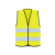 Korntex KXVW SAFETY VEST "WOLFSBURG" - BLACK HEM 2XL