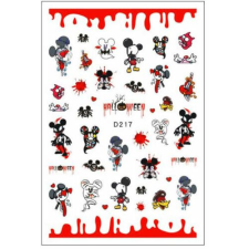  Körömmatrica - D217 Halloween Mickey körömdíszítő