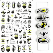  Körömmatrica - F1006 körömdíszítő