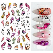  Körömmatrica - F1009 körömdíszítő