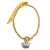 Korona Korona karkötő charmmal, arany vagy ezüst színben
