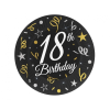 KORREKT WEB B&amp;C Happy Birthday 18 papírtányér 6 db-os 18 cm
