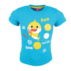 KORREKT WEB Baby Shark Doo gyerek rövid póló, felső 104 cm