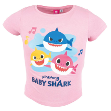 KORREKT WEB Baby Shark Fun gyerek rövid póló, felső 98/104 cm