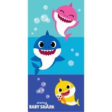 KORREKT WEB Baby Shark gyerek strandtörölköző - 70x140 lakástextília