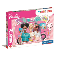 KORREKT WEB Barbie Car 104 db-os forma puzzle Clementoni puzzle, kirakós