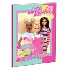 KORREKT WEB Barbie Happy Thoughts B/5 vonalas füzet 40 lapos füzet
