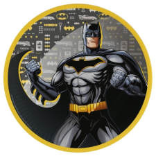 KORREKT WEB Batman papírtányér 8 db-os 23 cm party kellék