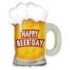 KORREKT WEB Beer Glass, Sör fólia lufi 36 cm (WP)