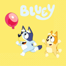 KORREKT WEB Bluey szalvéta 16 db-os 33x33 cm party kellék