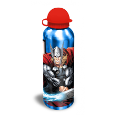 KORREKT WEB Bosszúállók alumínium kulacs 500 ml kulacs, kulacstartó