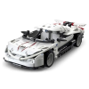KORREKT WEB CaDA® C52026W - Apocalypse fehér sportkocsi | lego-kompatibilis építőjáték | 368 db építőkocka