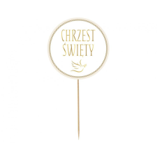 KORREKT WEB Chrzest Święty torta dekoráció 14 cm party kellék
