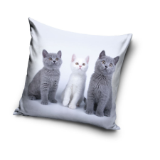 KORREKT WEB Cicás Trio párnahuzat 40x40 cm Velúr lakástextília