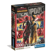 KORREKT WEB Deadpool & Wolverine 1000 db-os Compact puzzle Clementoni puzzle, kirakós