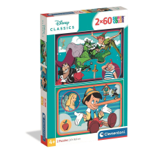 KORREKT WEB Disney Classics 2x60 db-os puzzle Clementoni puzzle, kirakós