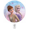 KORREKT WEB Disney Frozen II Wind Spirit, Disney Jégvarázs papírtányér 8 db-os 20 cm FSC