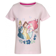 KORREKT WEB Disney Hercegnők gyerek rövid póló, felső 98/104 cm