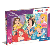 KORREKT WEB Disney Hercegnők Their Own Kingdoms 180 db-os puzzle Clementoni puzzle, kirakós