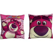 KORREKT WEB Disney Játékháború Lotso párna, díszpárna 38x38 cm lakástextília
