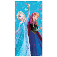 KORREKT WEB Disney Jégvarázs Cheerfulness fürdőlepedő, strand törölköző 60x120cm lakástextília