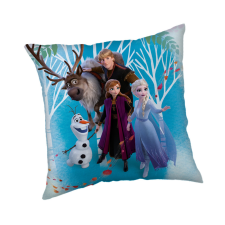 KORREKT WEB Disney Jégvarázs Family párna, díszpárna 40x40 cm lakástextília