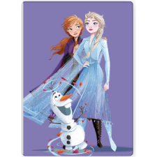 KORREKT WEB Disney Jégvarázs Purple polár takaró 100x140cm lakástextília
