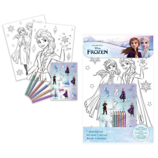 KORREKT WEB Disney Jégvarázs Wonderland színező + matrica szett matrica