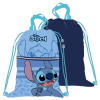 KORREKT WEB Disney Lilo és Stitch, A csillagkutya Alien Deluxe sporttáska, tornazsák 45 cm