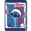 KORREKT WEB Disney Lilo és Stitch, A csillagkutya Holiday Karácsony polár takaró 100x140cm
