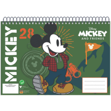 KORREKT WEB Disney Mickey A/4 spirál vázlatfüzet 30 lapos füzet
