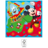 KORREKT WEB Disney Mickey Rock the House szalvéta 20 db-os 33x33 cm FSC