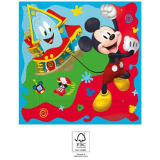 KORREKT WEB Disney Mickey Rock the House szalvéta 20 db-os 33x33 cm FSC asztalterítő és szalvéta