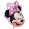 KORREKT WEB Disney Minnie Face fólia lufi 70x78 cm