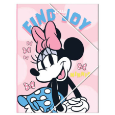 KORREKT WEB Disney Minnie Joy A/4 gumis mappa mappa