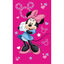 KORREKT WEB Disney Minnie Pink kéztörlő, arctörlő, törölköző 30x50cm lakástextília
