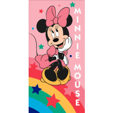 KORREKT WEB Disney Minnie Rainbow Star fürdőlepedő, strand törölköző 70x140 cm lakástextília