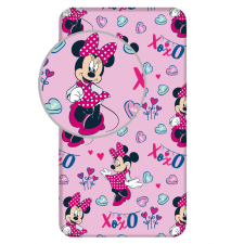 KORREKT WEB Disney Minnie XoXo gumis lepedő 90x200 cm lakástextília