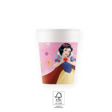 KORREKT WEB Disney Princess Live your Story, Hercegnők papír pohár 8 db-os 200 ml FSC party kellék