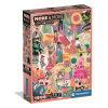 KORREKT WEB Divat Design 1000 db-os Compact puzzle Clementoni