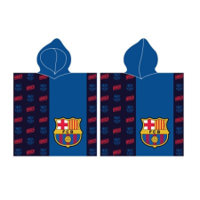 KORREKT WEB FC Barcelona Blue strand törölköző poncsó 60x120 cm lakástextília