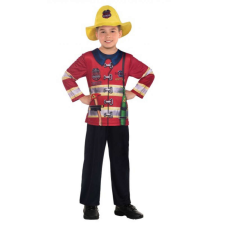KORREKT WEB Fireman, Tűzoltó jelmez 6-8 év jelmez
