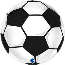 KORREKT WEB Focis Soccer Ball 4D fólia lufi 38 cm party kellék