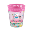 KORREKT WEB Gabby's Dollhouse, Gabi babaháza pohár, műanyag 250 ml