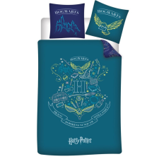 KORREKT WEB Harry Potter Crest ágyneműhuzat 140×200cm, 63×63 cm microfibre lakástextília