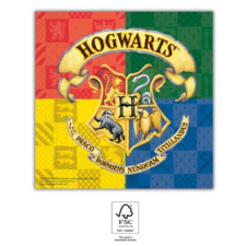 KORREKT WEB Harry Potter Hogwarts Houses szalvéta 20 db-os 33*33 cm FSC asztalterítő és szalvéta