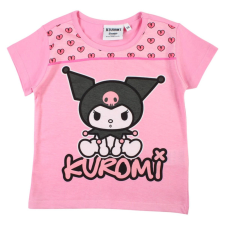 KORREKT WEB Hello Kitty Kuromi Pink gyerek rövid póló, felső 6 év gyerek póló